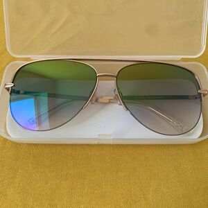 Ray Ban x Grant Foster Gold Aviator Sunglasses w/Clear Case